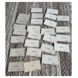Montana Town Name Cards
