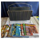 Brass Magazine Rack