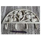 Cast Iron Wall Hook Plaque