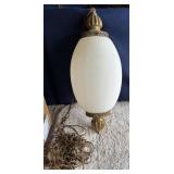 Milk Glass Pendant Lamp