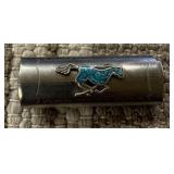 Turquoise Inlay Lighter Cover