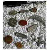 Antique Tobacco Tin Tags
