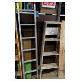 Aluminum &! Wooden Ladders
