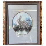 Watercolor of Rabbit