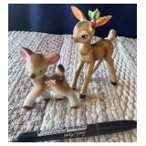 Ceramic Deer Figurines,