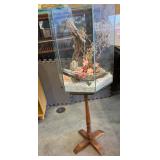 Hexagonal Glass Display