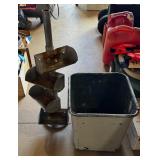 Metal Plant Stand & Can