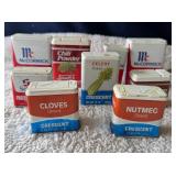 Vintage Spice Tins