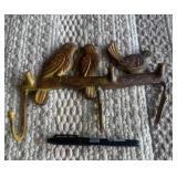 Cast Iron Wall Hook Set