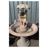 Cement Water Fountain