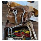 Vintage Tool Belt & Tools
