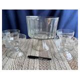 Glass Serving Bowl
