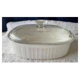 White Baking Dish