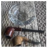 Smoking Pipes & Ashtray