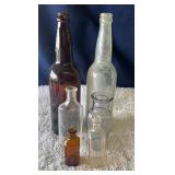 Vintage Glass Bottles