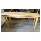 Rectangular Wood Table
