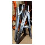 Steel Folding Sawhorse Pair