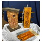Rustic Wood Birdhouses
