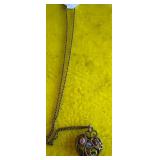 Filigree Locket Necklace