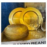 Gold Trim Kitchenware