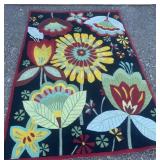 Floral Area Rug