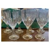 Pressed Glass Goblets