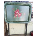 Vintage Metal TV Tray