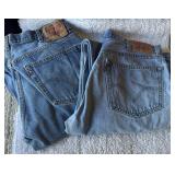 Levi's 505 and 550 Jeans