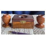 Redwood Burl Music Box