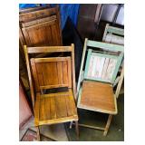 Wooden Folding Chairs