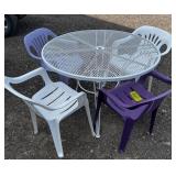 Metal Patio Table
