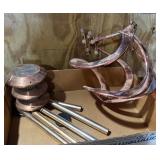 Copper Wind Chime Sculptures