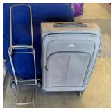 Samsonite Suitcase /Metal Cart