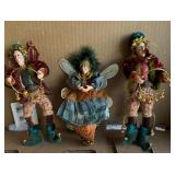 Yule Tidings Fabric Elves