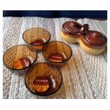 Vintage Bowls & Double Crock