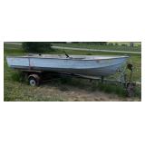 Aluminum Fishing Boat & Trailer