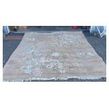 Handwoven Floral Carpet
