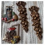 Homco Wall Plaques
