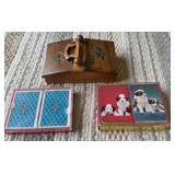 Wooden Card Box &ï¿½Cards