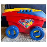 Mega Bloks Wheeled Cart