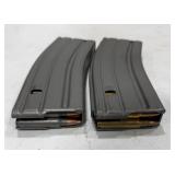 Two 5.56x45mm NATO Rifle Magazines