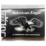 American Eagle .223 Rem 55 Grain FMJ Ammo