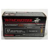 Winchester 17 WSM 20 Grain Polymer Tip Ammo