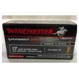 Winchester 17 WSM 20 Grain Polymer Tip Ammo