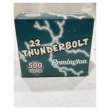 Remington .22 Thunderbolt Partial Box