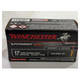 Winchester Varmint HV .17 Win Super Mag Ammo