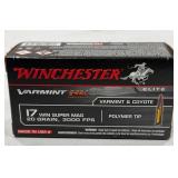 Winchester 17 WSM 20 Grain Rimfire Ammo
