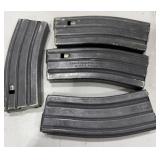 4 AR-15/M16 30-Round Magazines