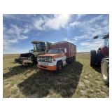 Chevrolet C60 Grain Truck Tandem Axle Orange/White