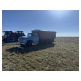 1966 Chevrolet 60 Grain Truck Blue Cab/Bed
